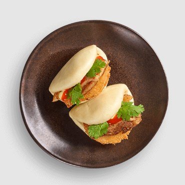 Pork + Panko Apple Buns