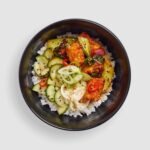 Silken Tofu Gochujang Rice Bowl